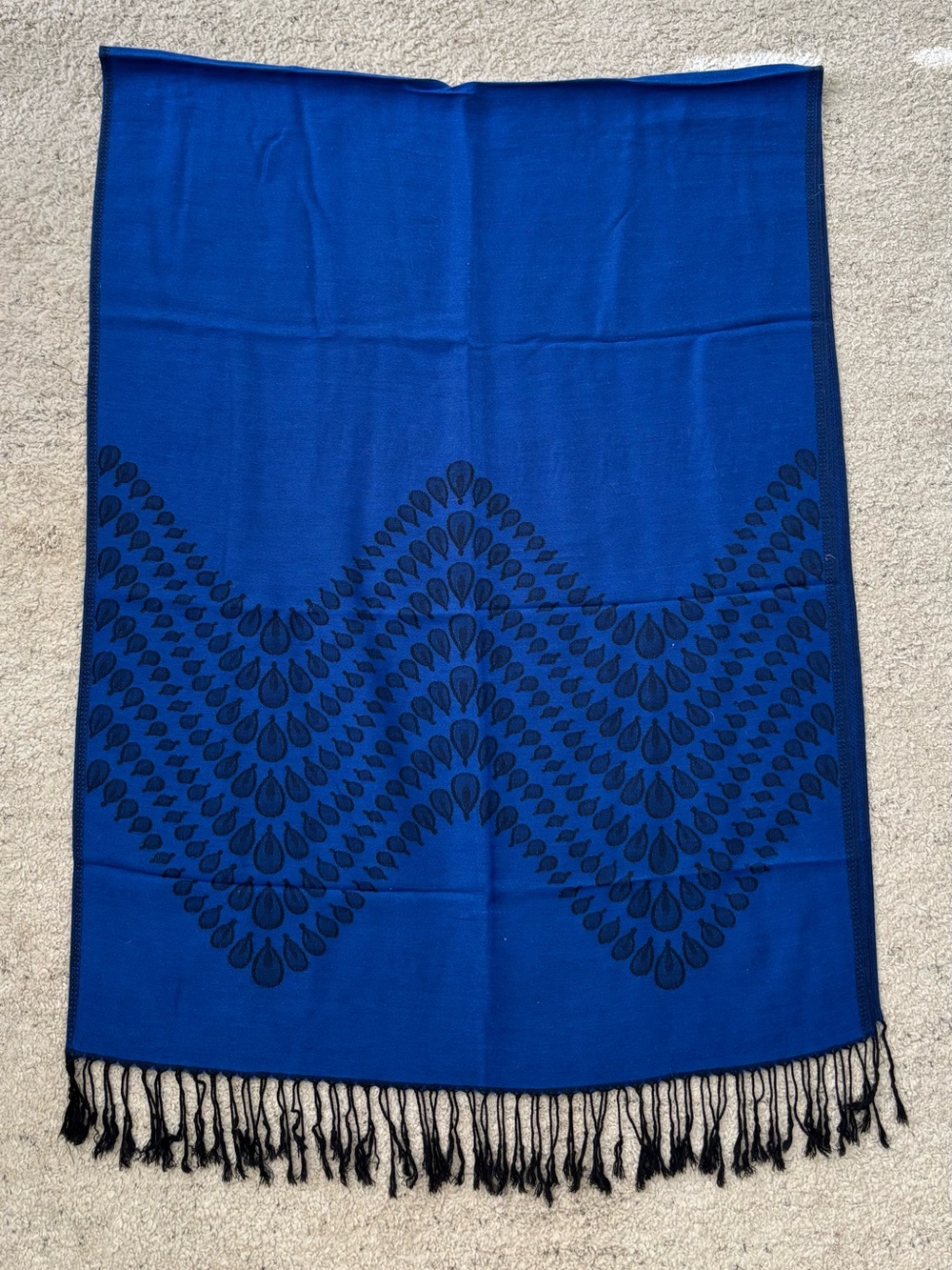 Blue Pashmina Scarf